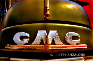 GMC truck-front